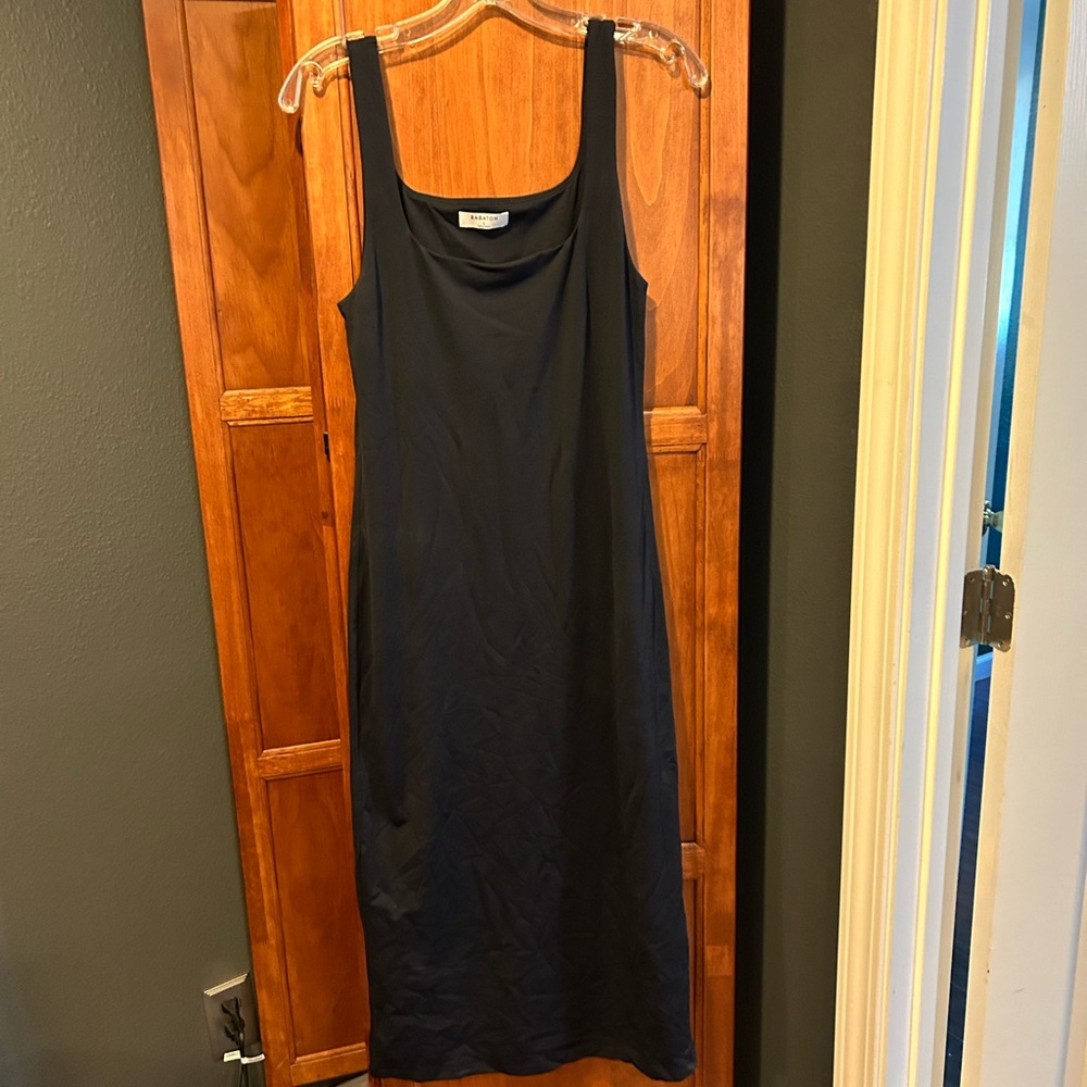 Never worn Babaton dress black  midi dress